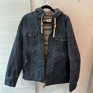 NWOT, Taylor Stitch Waxed Canvas Hooded Jacket, Size 42